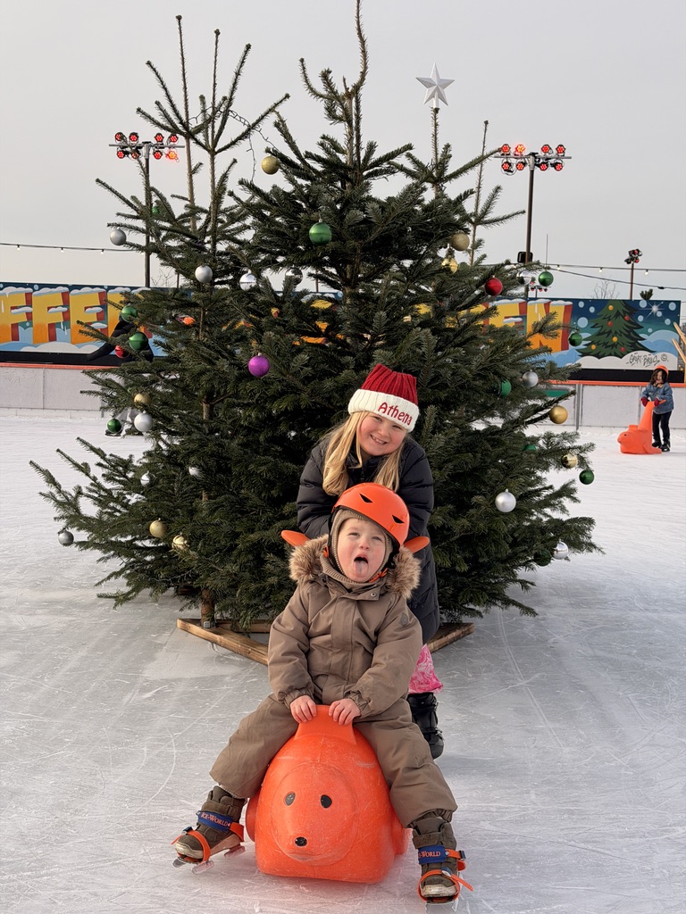 Athena ice skating